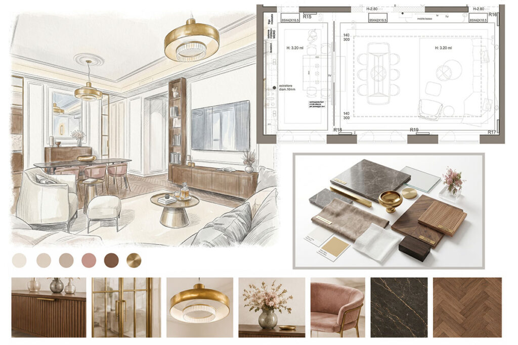 progettazione spazi e arredo